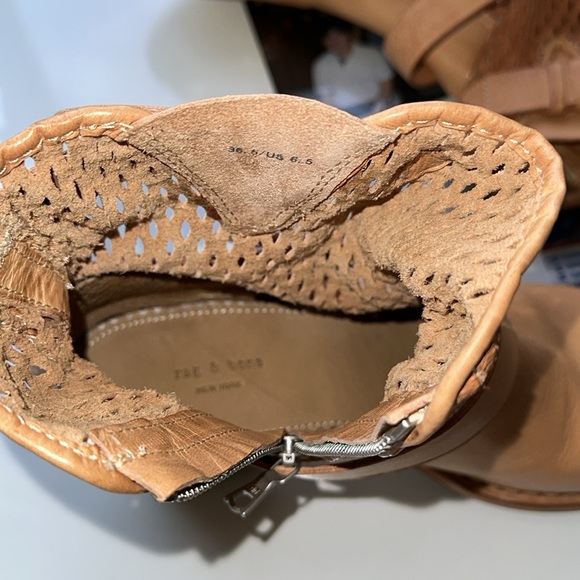 Rag & Bone Leather Bootie NWOT - Picture 8 of 12